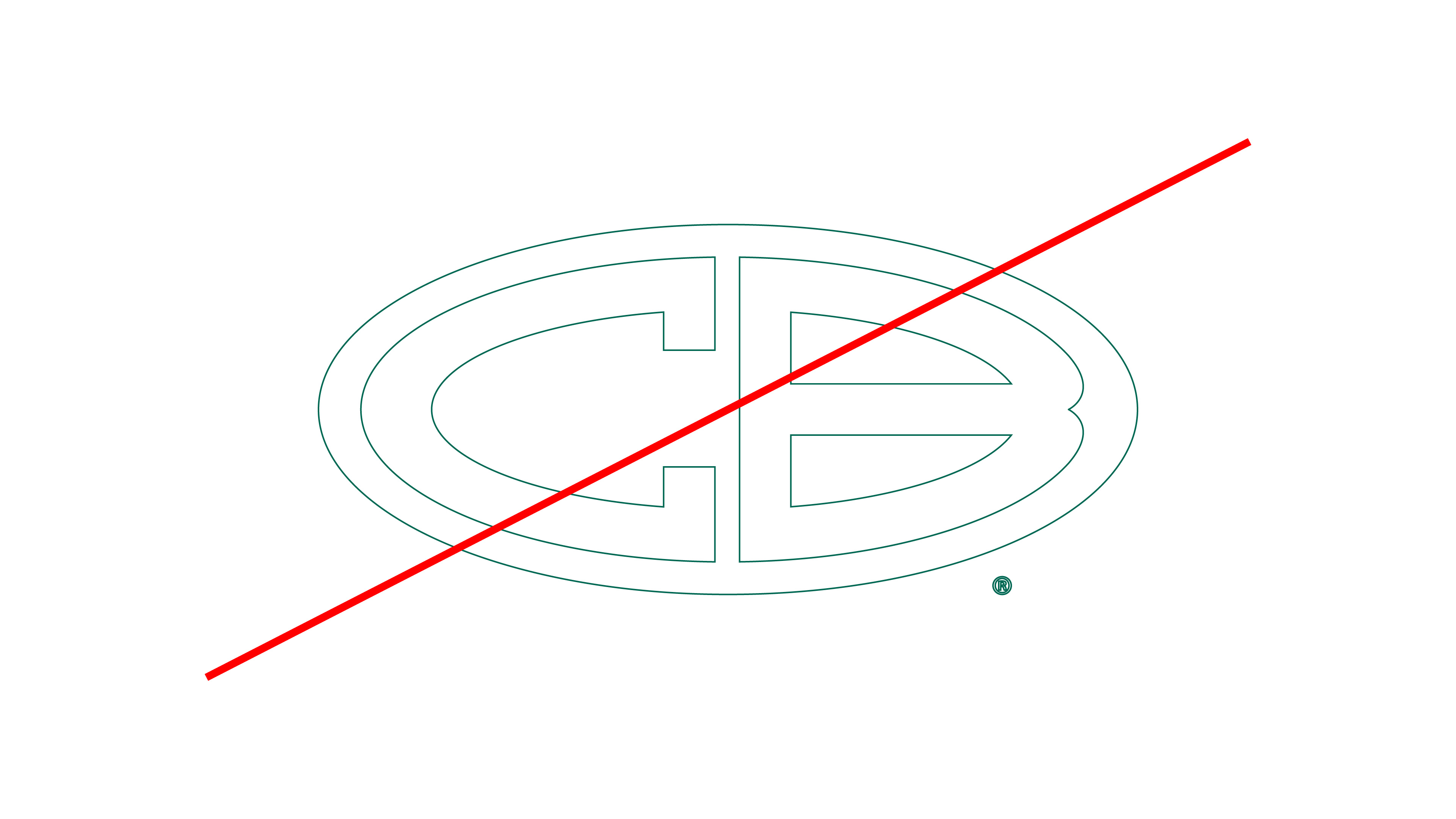 Don't outline the logo