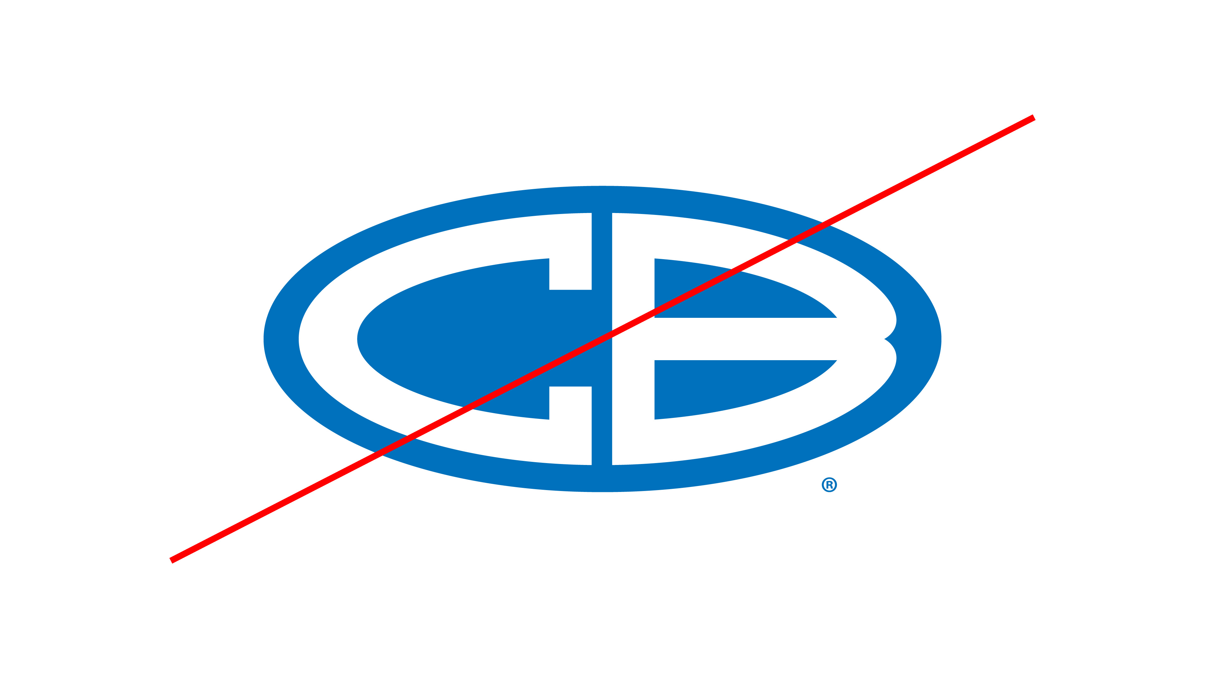 Don't change colors or logotype